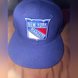 Mitchell & Ness Blue Fitted Cap